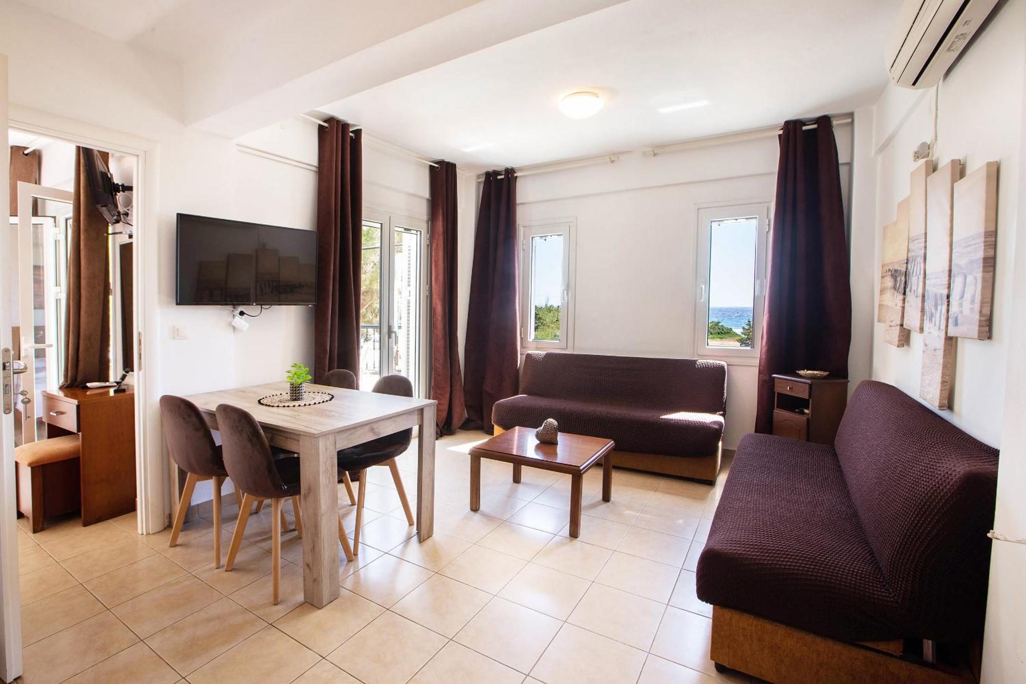 Romanos Beach Villas ภายนอก รูปภาพ